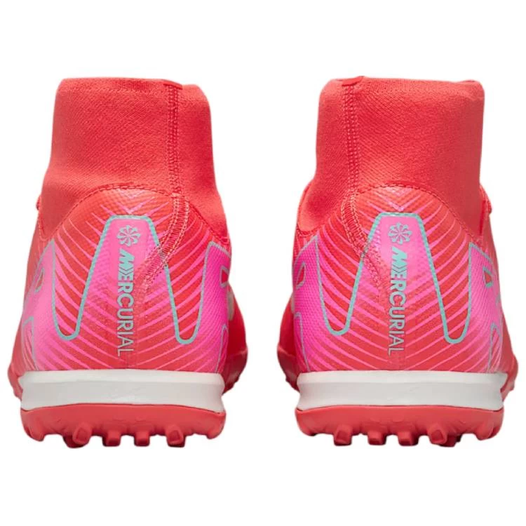 Ghete pentu fotbal Nike ZM SUPERFLY 10 ACADEMY TF pt Barbati / 46 / Coral photo 4