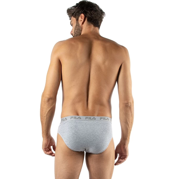 Плавки Fila UW MAN BRIEF 2 PACK L Серый Мужской photo 4