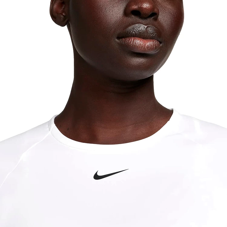 Jacheta Nike PRO DF 365 CROP LS M Alb Femei photo 5