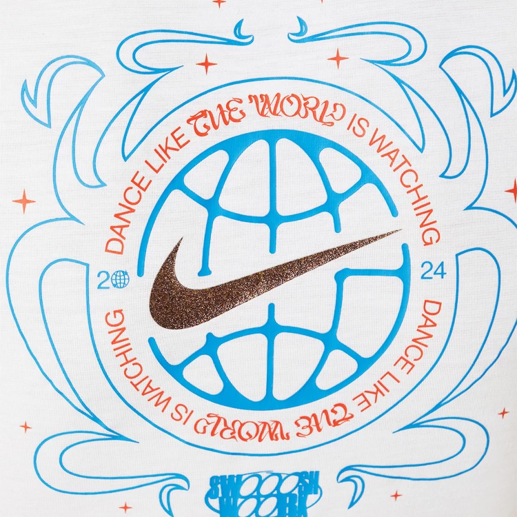 Футболка Nike WMNS NSW TEE DANCE SS OLY S Белый Женский photo 5