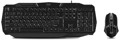 Tastatura + mouse cu fir Sven GS-9100 / Membrana photo 1 Tastatura + mouse cu fir Sven GS-9100 / Membrana photo 1