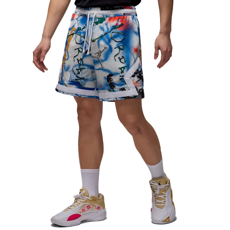 Шорты мужские Nike M J DF SPRT WVN DMND SHRT AOP L Разноцветный photo 1