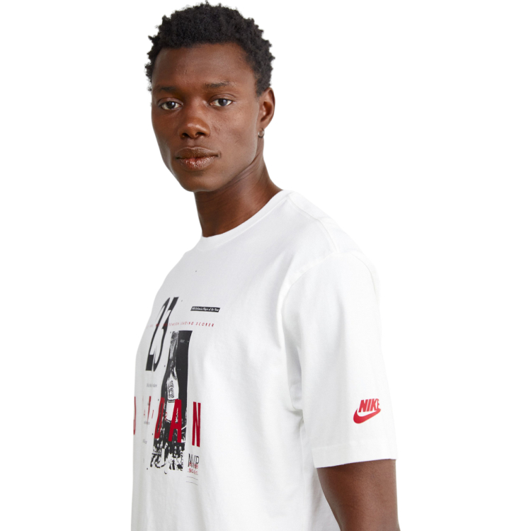 Tricou bărbătesc Nike M J REISSUE GX SS CREW XS Alb photo 2