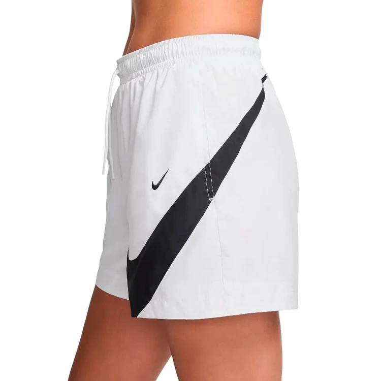 Sorti Nike W NSW CLS WVN MR 5 LOGO SHORT M Alb Femei photo 4
