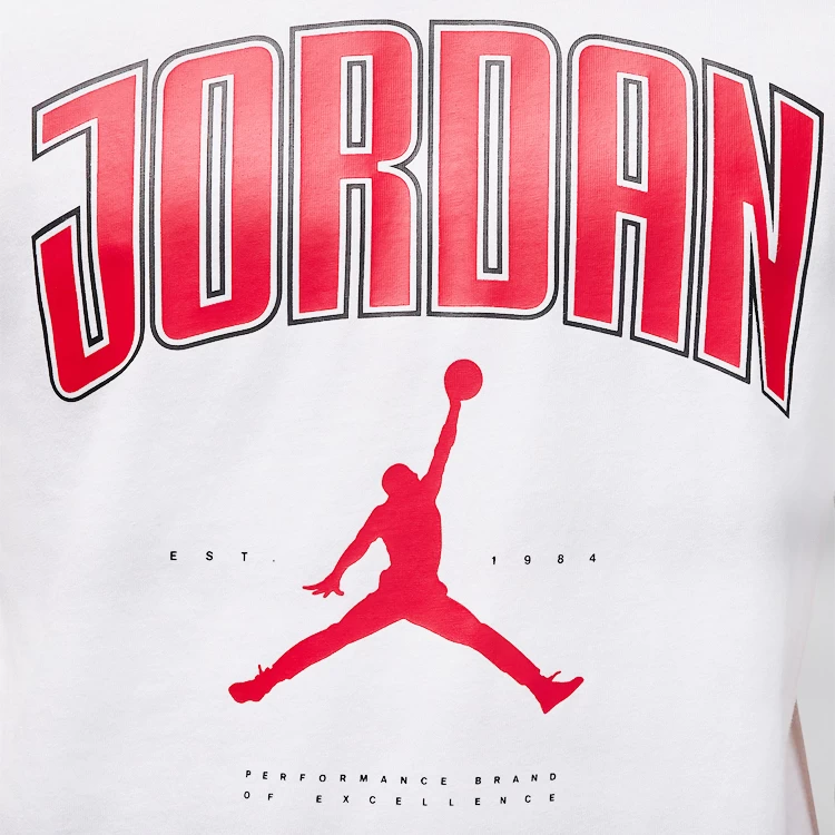 Tricou bărbătesc Nike M J CITY 88 SS CREW XXL Alb photo 4