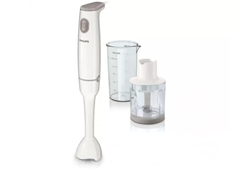 Блендер Погружной Philips HR1602 Белый  / 1 скоростей / 500 мл photo 1