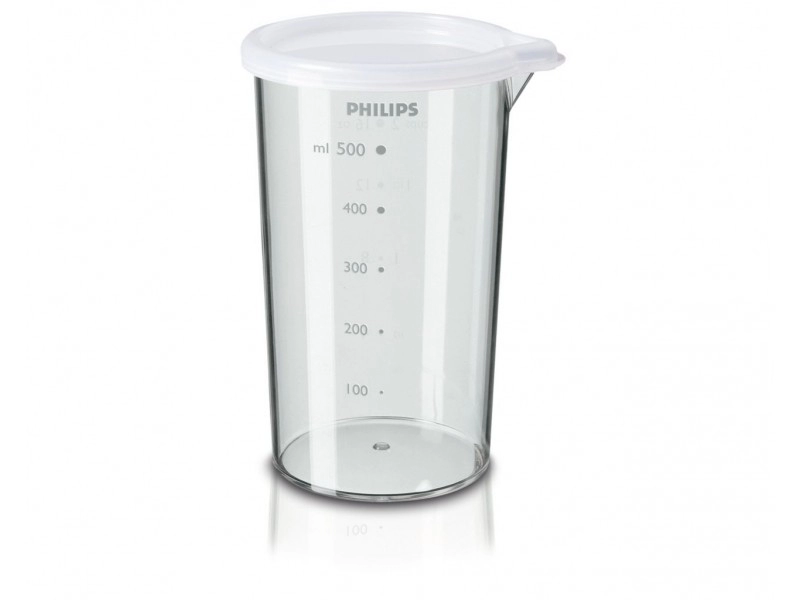 Блендер Погружной Philips HR1602 Белый  / 1 скоростей / 500 мл photo 5