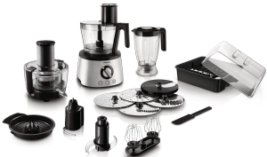Robot de bucatarie Philips HR 7778, 12 trepte viteza, Argintiu thumbnav 2