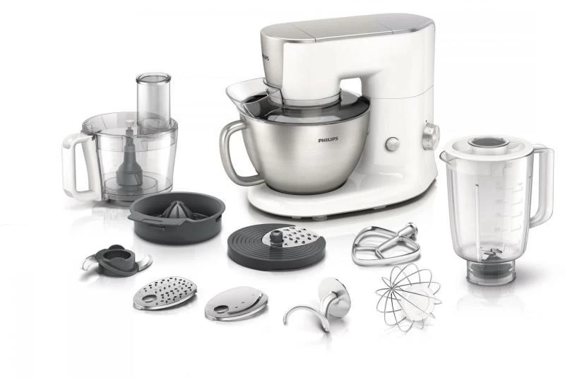 Robot de bucatarie Philips HR7958/00, 7 trepte viteza, Argintiu photo 1