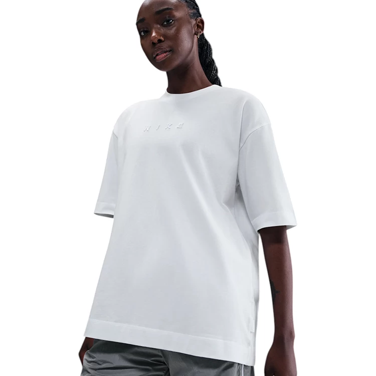 Tricou Nike W NSW LUXE SS TEE RELAX M Alb Femei photo 4