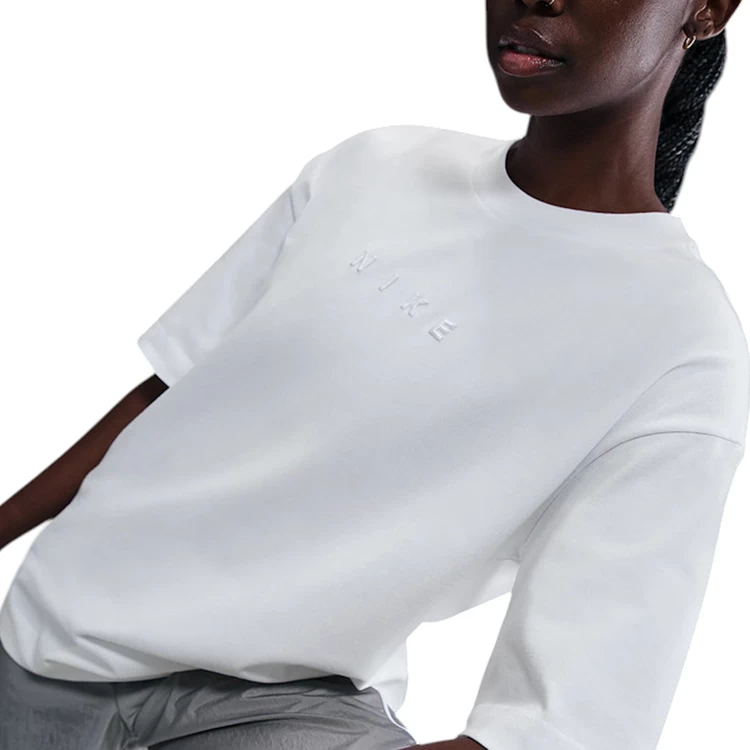 Tricou Nike W NSW LUXE SS TEE RELAX M Alb Femei photo 5