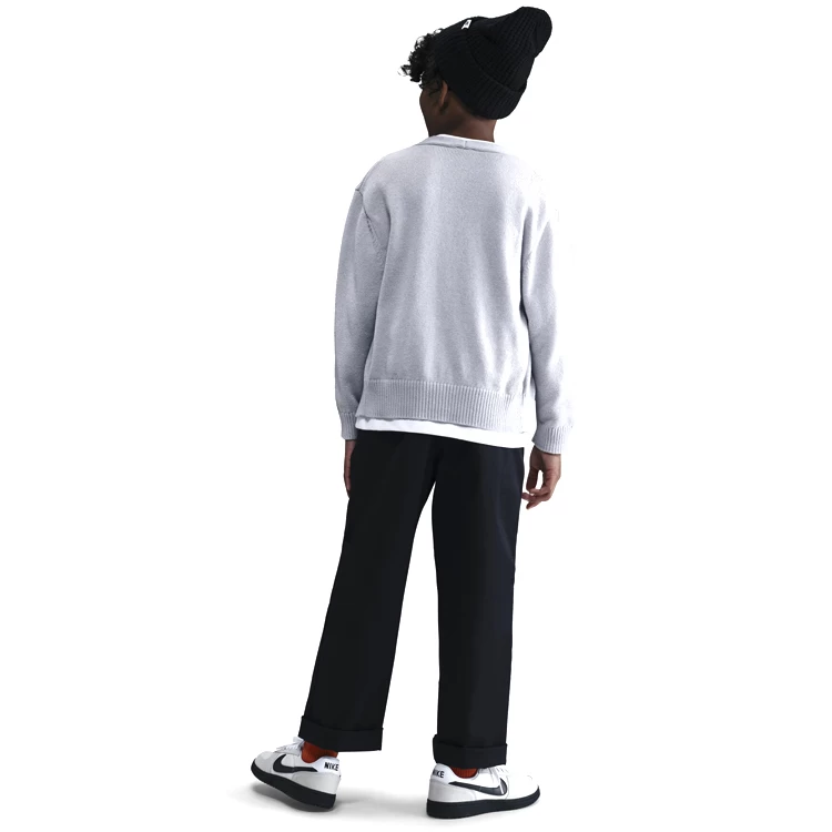 Tricou Nike K NSW TEE BRANDMARK FUTURA S Alb Barbati photo 4