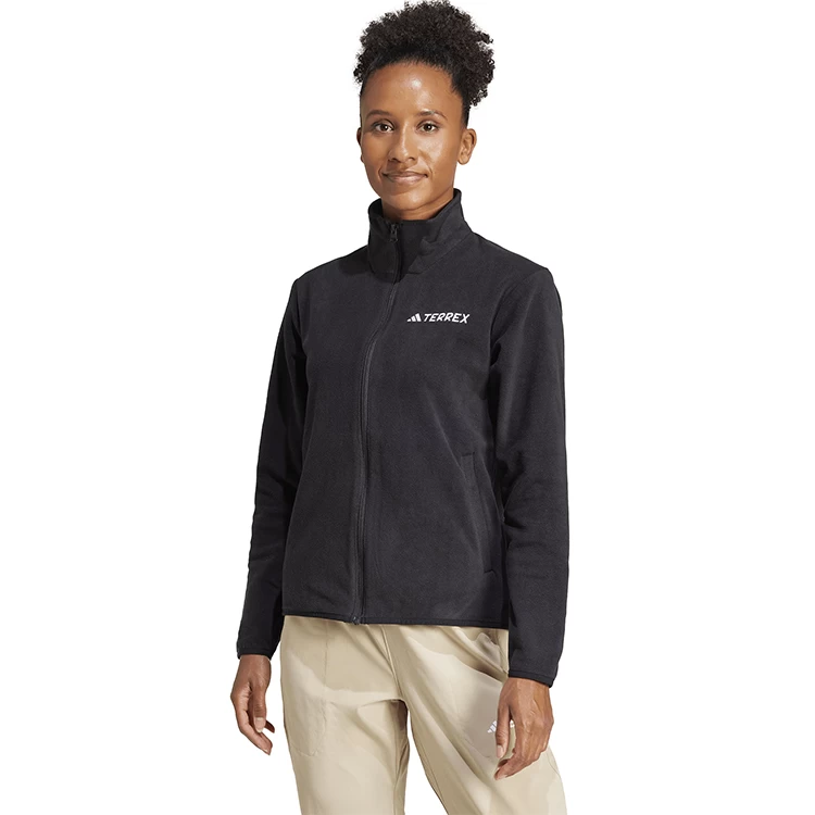 Толстовка Adidas W MT ESS FZ FL S Черный Женский photo 1