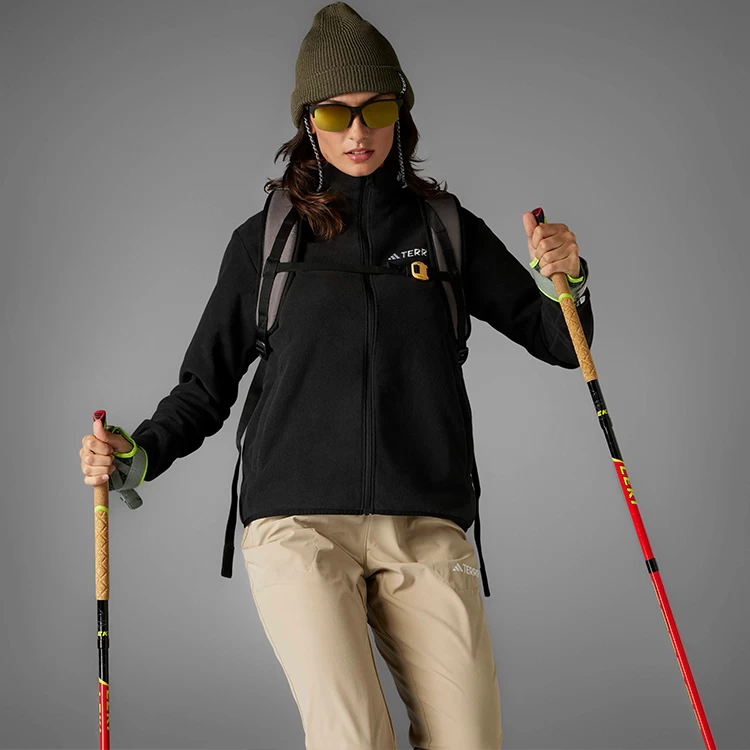 Толстовка Adidas W MT ESS FZ FL S Черный Женский photo 4