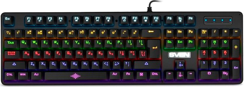 Tastatura cu fir Sven KBG9100 / Mecanica photo 1 Tastatura cu fir Sven KBG9100 / Mecanica photo 1