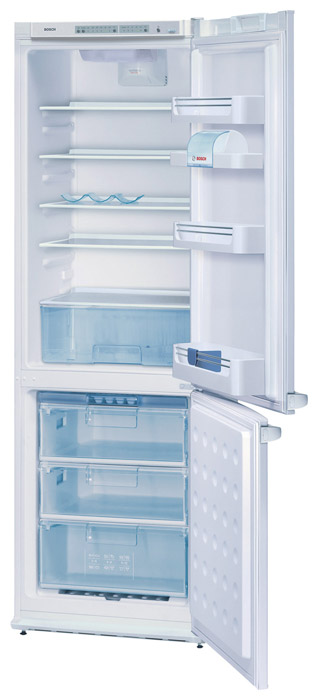 Frigider cu doua usi Bosch KGS 36V00 / 311 l / 186 cm / A / Gri photo 1 Frigider cu doua usi Bosch KGS 36V00 / 311 l / 186 cm / A / Gri photo 1