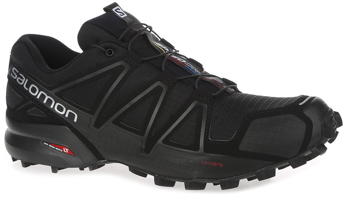 Кроссовки Salomon SPEEDCROSS 4 / Мужской / 42 / Черный photo 3