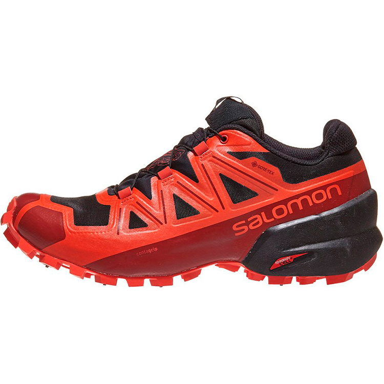 Кроссовки Salomon SPIKECROSS 5 GTX / Мужской / 42 / Черный/Красный photo 1 Кроссовки Salomon SPIKECROSS 5 GTX / Мужской / 42 / Черный/Красный photo 1