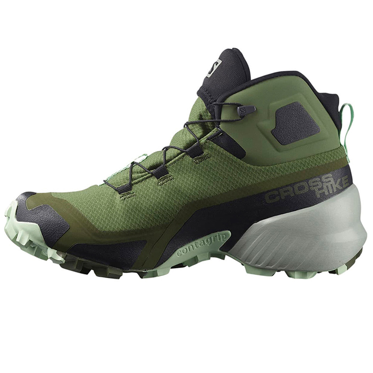 Ботинки Salomon CROSS HIKE MID GTX W / Женский / 36.5 / Хаки photo 1 Ботинки Salomon CROSS HIKE MID GTX W / Женский / 36.5 / Хаки photo 1
