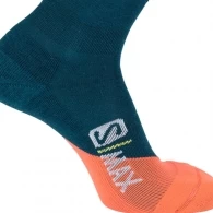 Sosete Salomon S/MAX Deep Lagoon/Shocking thumbnav 2