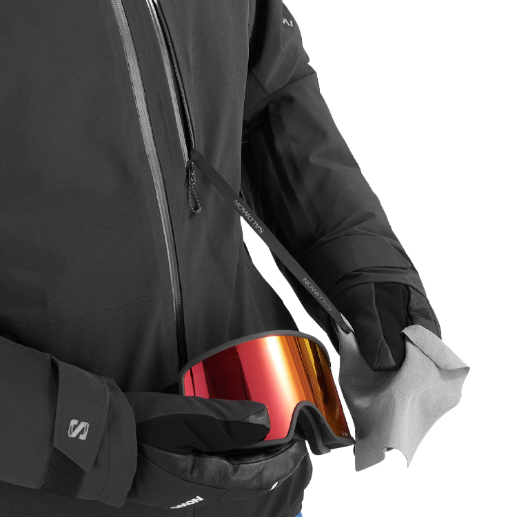 Geacă pt Barbati Salomon HIGHLAND JACKET M L Negru photo 4