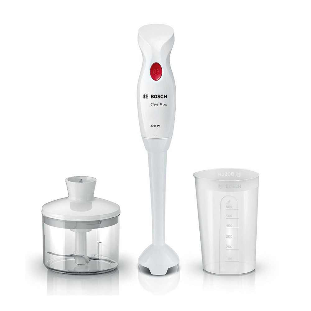 Blender Submersibil Bosch MSM14200 Alb / Da viteze / 700 ml photo 1 Blender Submersibil Bosch MSM14200 Alb / Da viteze / 700 ml photo 1