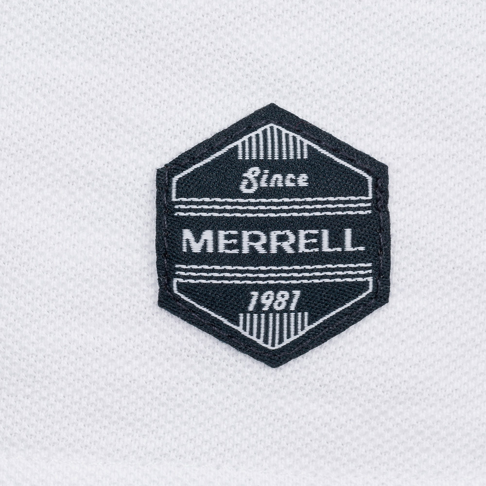 Polo pt bărbați Merrell 48L Alb photo 3
