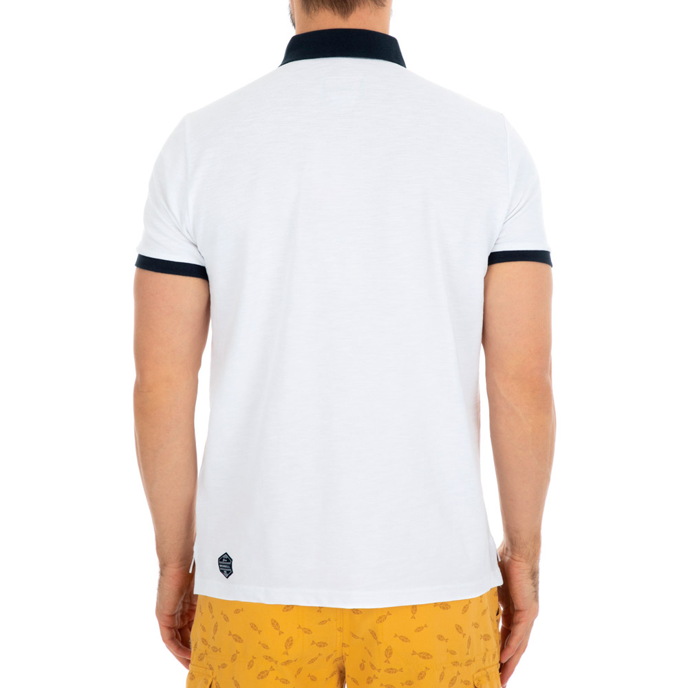 Polo pt bărbați Merrell 48L Alb photo 6