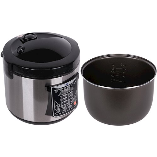Multifierbator Saturn ST-MC9300 / / 700 / 24 programe / Negru cu inox photo 3