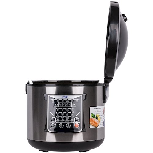 Multifierbator Saturn ST-MC9300 / / 700 / 24 programe / Negru cu inox photo 5