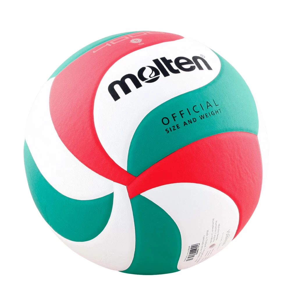 Minge voley Molten V5M4000 / Marimea 5 / Alb-verde-rosu photo 4