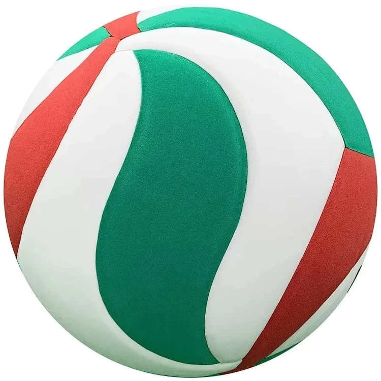 Minge voley Molten V5M4000 / Marimea 5 / Alb-verde-rosu photo 5