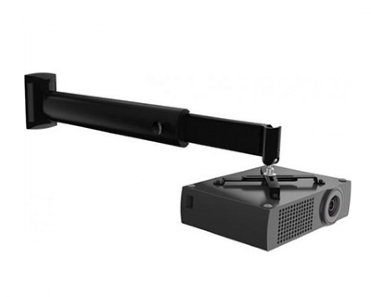 Sopar APOLLO Wall & Ceiling Universal Projector Mount 600-1200 mm, 360/20degrees tilt, Max.15 Kg, Black. photo 1