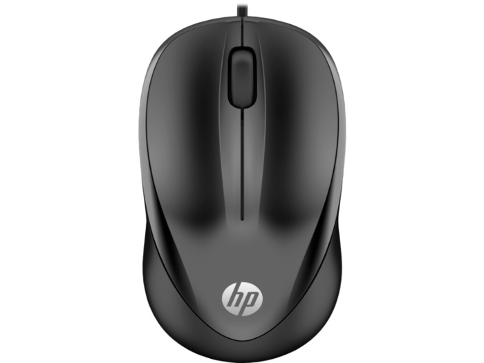 HP Wired Mouse 1000 (Black) photo 1