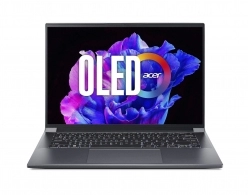 Laptop 14.5” ACER Swift X (NX.KEVEU.001)/ 2.8K (16:10)/ OLED/ Intel Core i5-13500H/ 16GB/ 512GB SSD/ RTX4050/ Win11H/ Steel Gray 