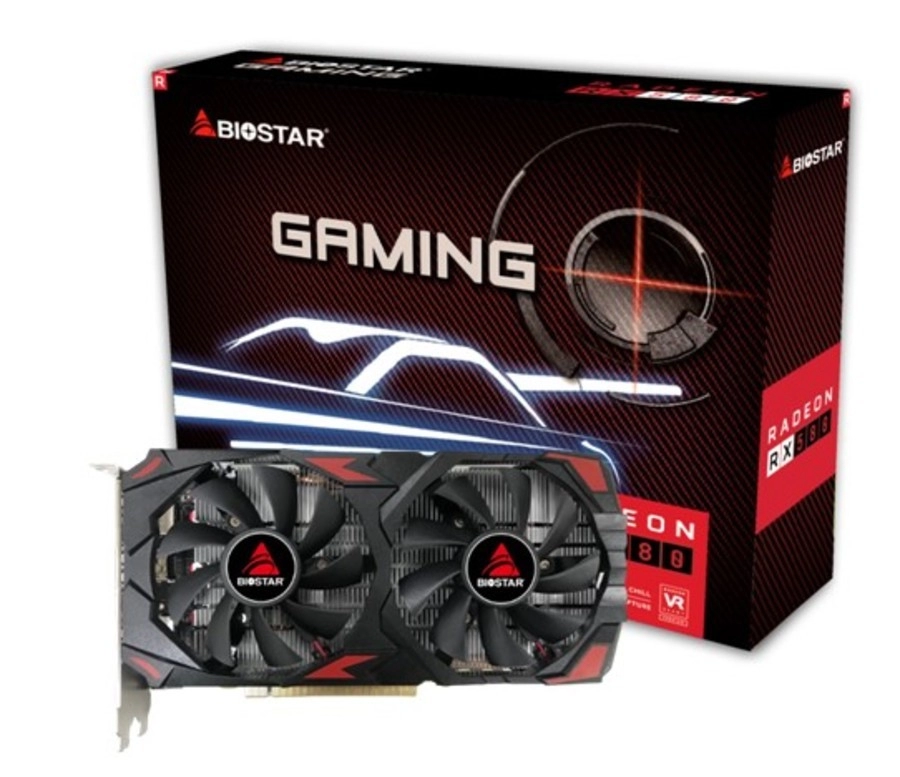 Placa video BIOSTAR Gaming Radeon RX 580 2048SP / 8GB / GDDR5 / 256Bit photo 1