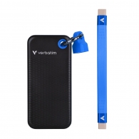 M.2 Внешний SSD Verbatim Pocket / 1TB / USB 3.2 Gen 2 / Black/Blue thumbnav 1