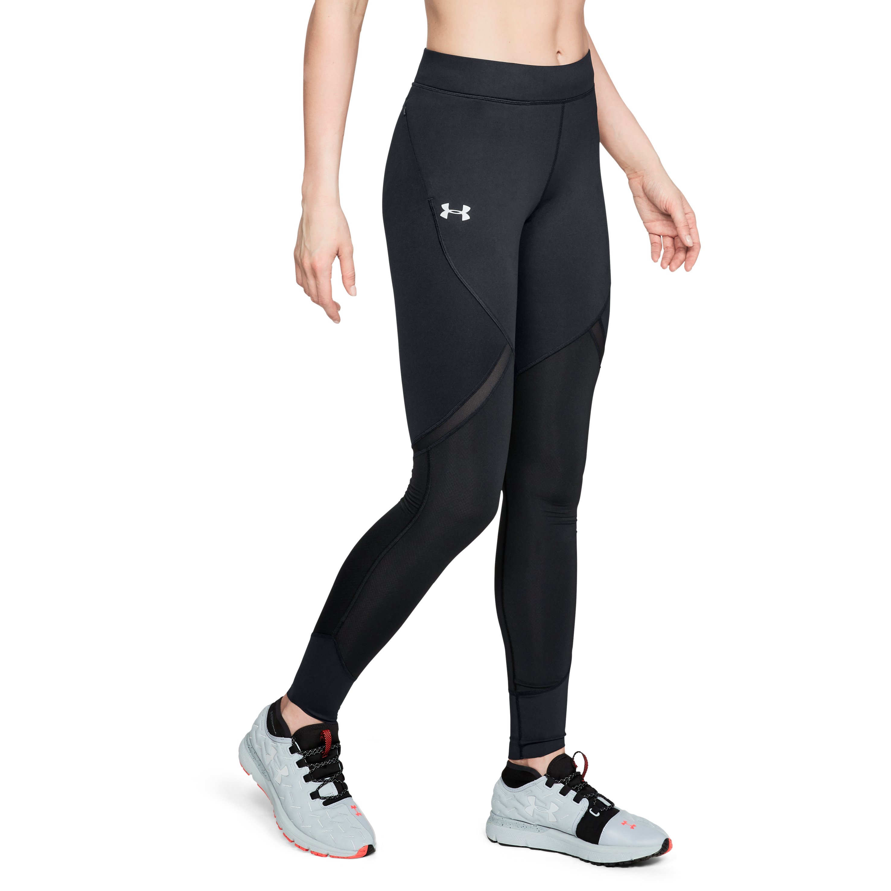 Легинсы Under Armour CG Reactor Run SP Run Tight / Женский / XS / Черный photo 2