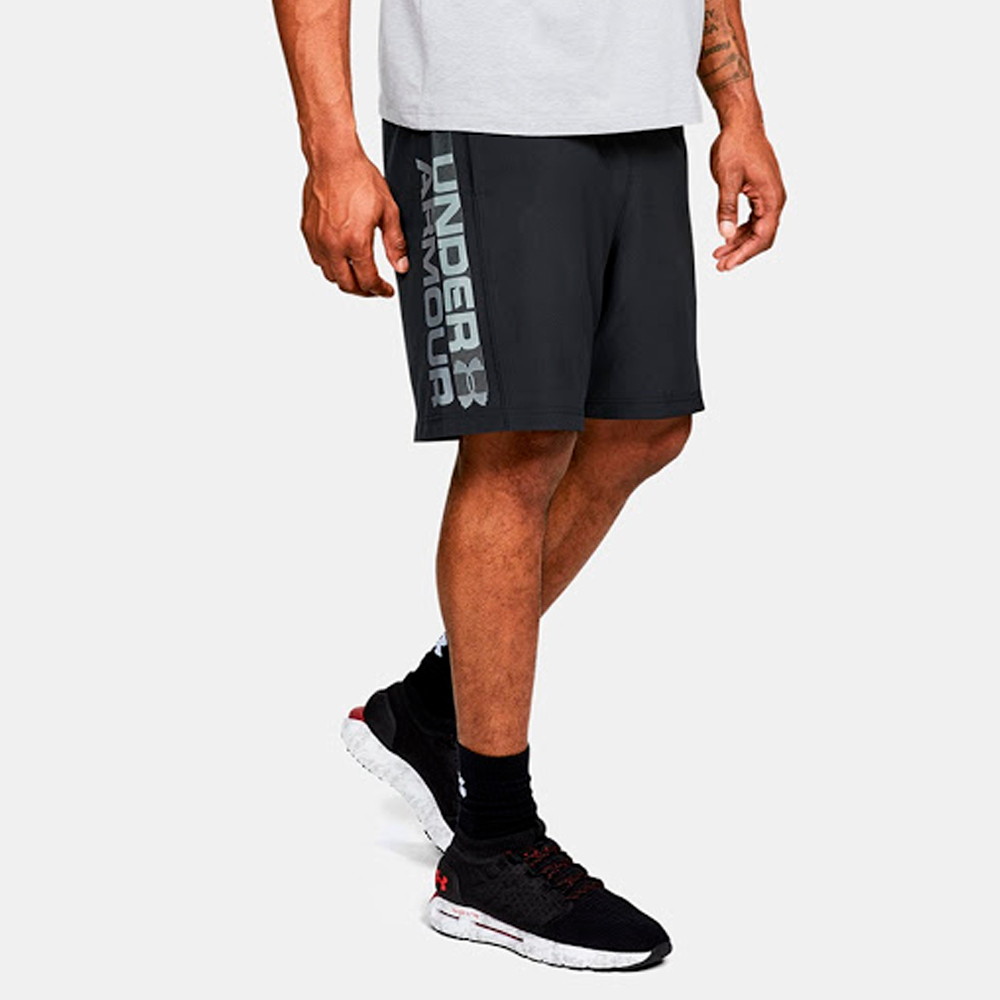 Sorti de bărbați Under Armour Woven Graphic Wordmark Short SM Negru photo 4