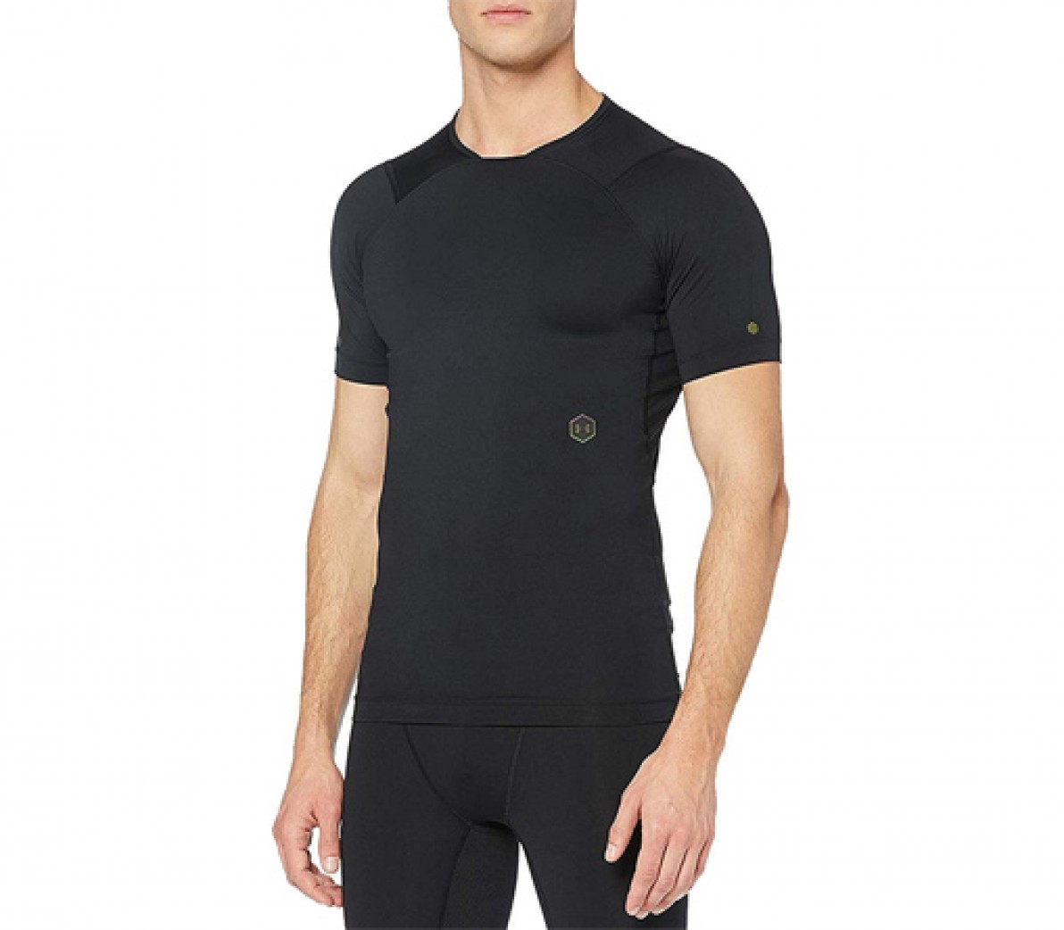 Футболка мужская Under Armour UA Rush Compression SS MD Черный photo 2