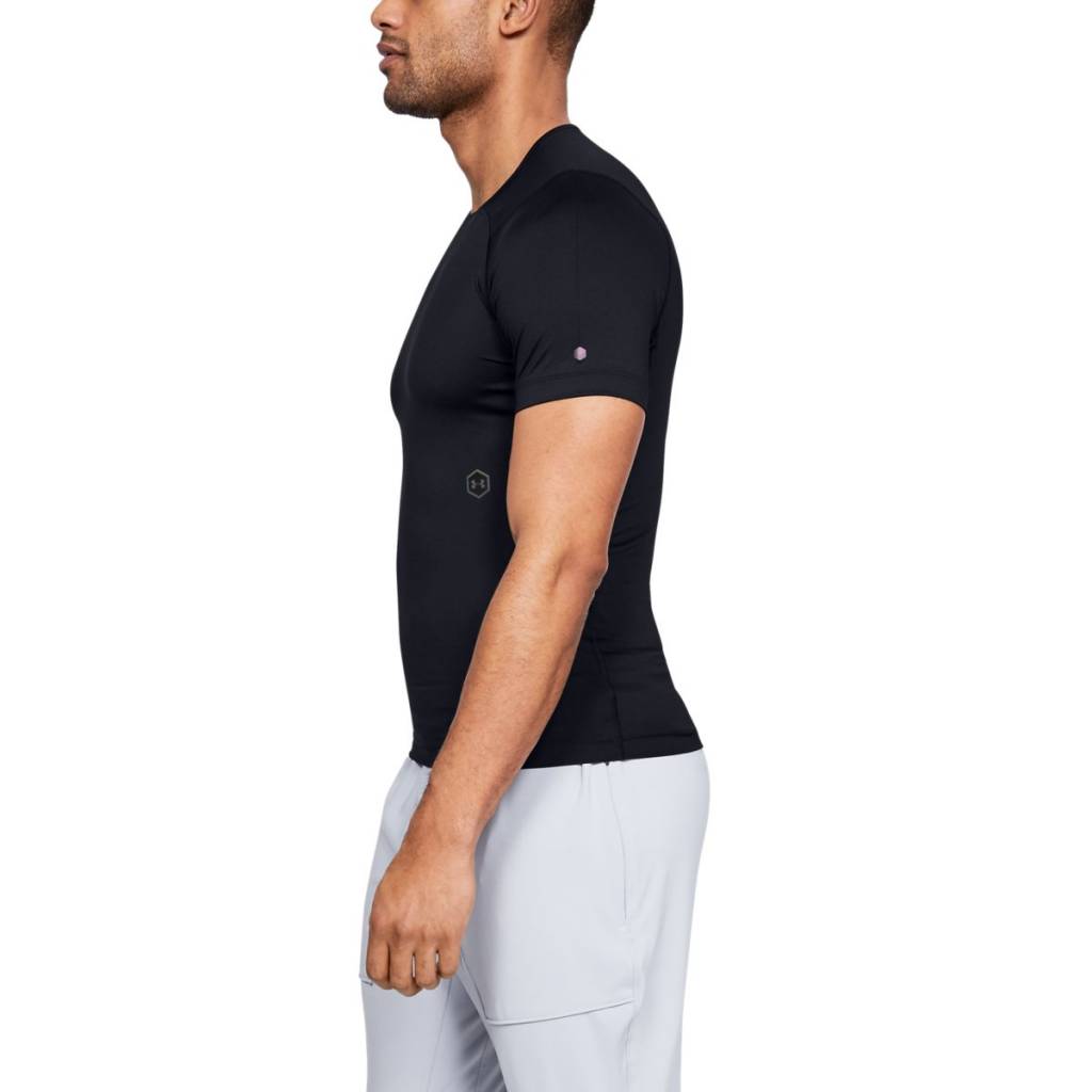 Футболка мужская Under Armour UA Rush Compression SS MD Черный photo 3