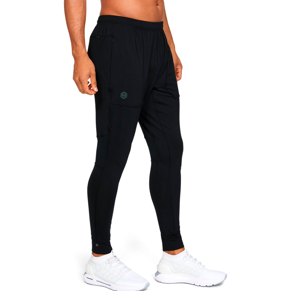 Pantaloni Under Armour UA Rush Fitted Pant MD Negru Barbati photo 3