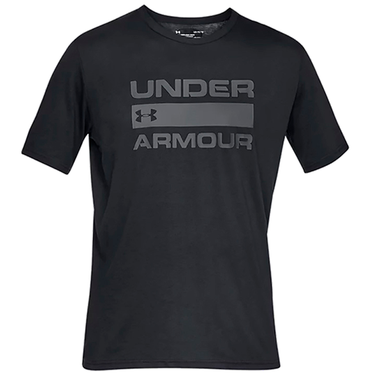 Tricou bărbătesc Under Armour UA M TEAM ISSUE WORDMARK SS S Negru photo 1 Tricou bărbătesc Under Armour UA M TEAM ISSUE WORDMARK SS S Negru photo 1
