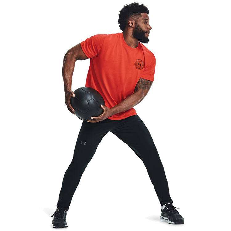 Брюки Under Armour UA UNSTOPPABLE TAPERED PANTS XS Черный Мужской photo 4