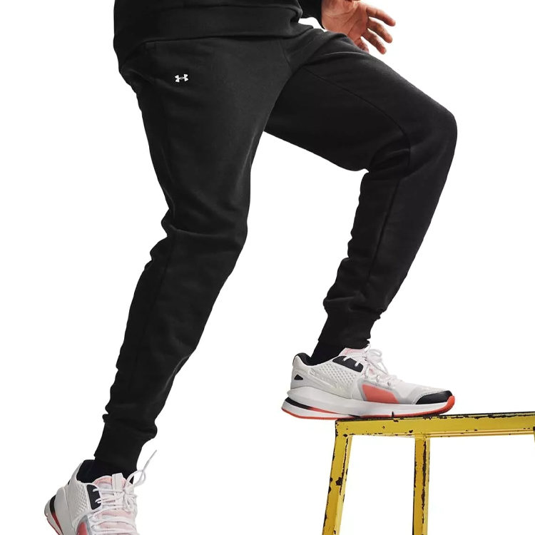 Брюки Under Armour UA Rival Fleece Joggers L Черный Мужской photo 4