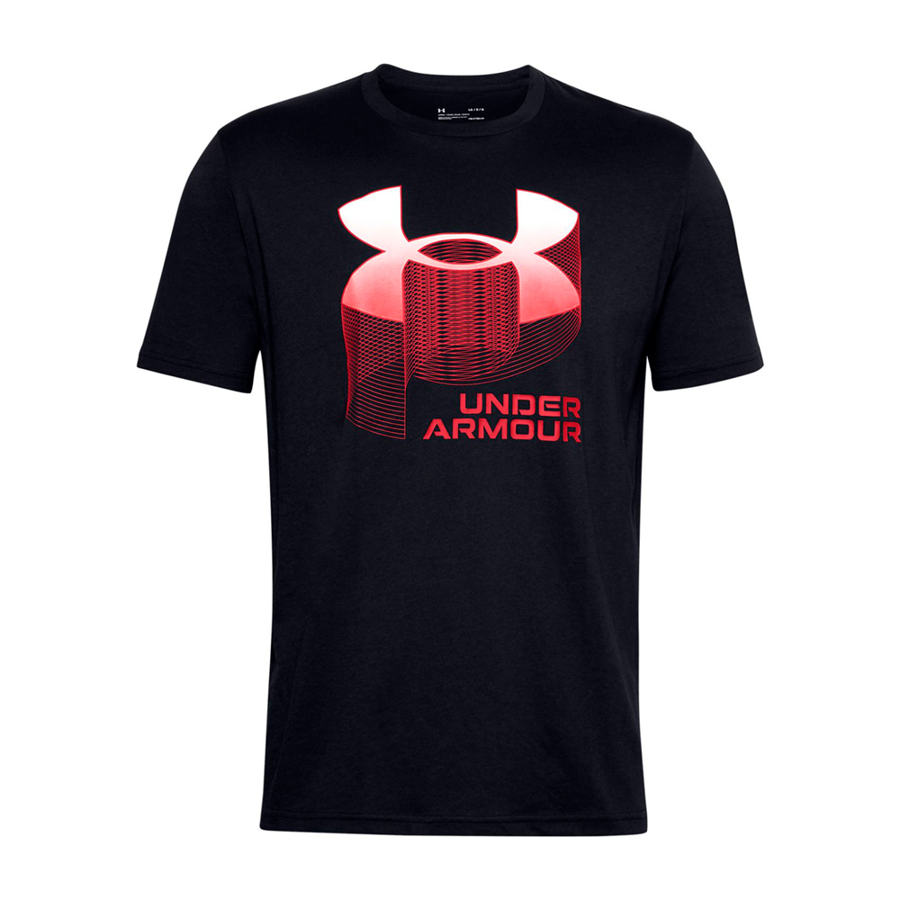 Tricou bărbătesc Under Armour UA BIG LOGO WORDMARK SS L Negru photo 1