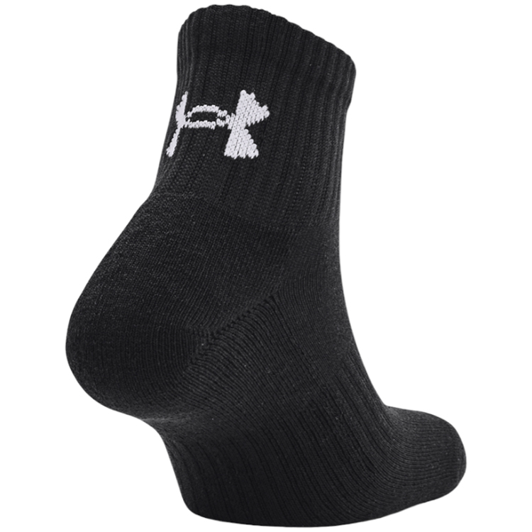 Sosete Unisex Under Armour UA Core Quarter 3pk L Negru photo 2