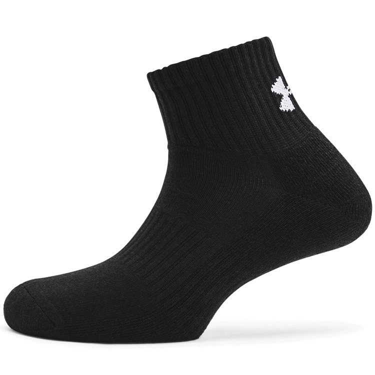 Sosete Unisex Under Armour UA Core Quarter 3pk L Negru photo 3
