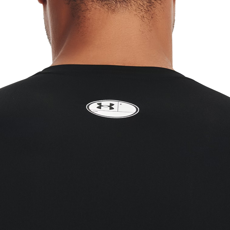 Hanorac pt bărbați Under Armour UA HG Armour Comp LS L Negru photo 3