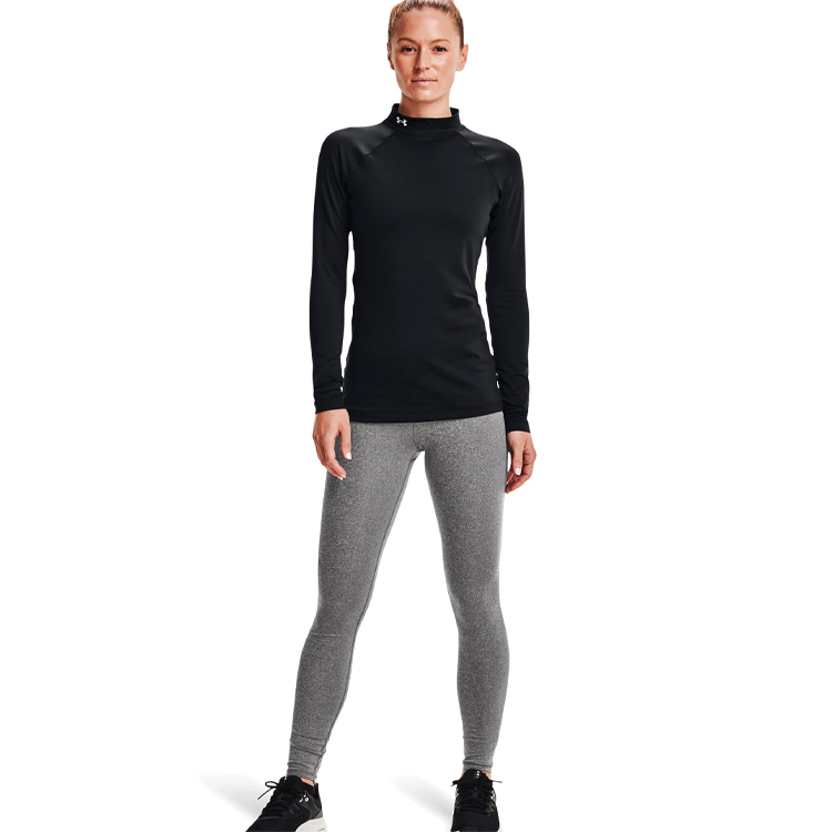 Hanorac Under Armour UA W CG AUTHENTICS MOCKNECK / Femei / XS / Negru photo 3